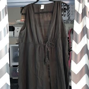 Black Swimsuit Coverup